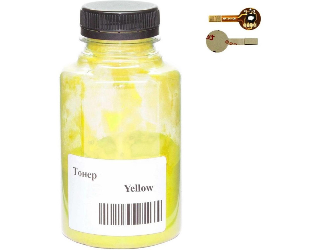 Тонер Canon iR C1225iF/1225, 210г Yellow +девелопер, +chip AHK (3203841)