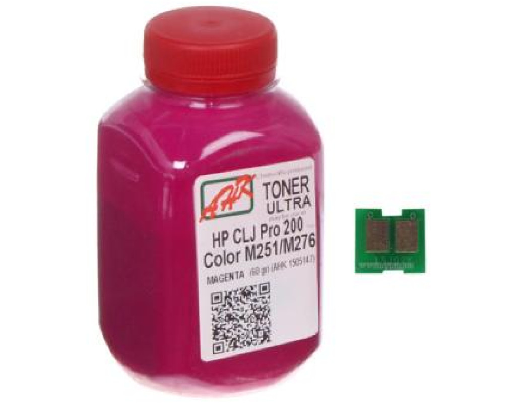 Тонер HP CLJ Pro 200/M251/M276n (131A) Magenta +chip AHK (1505159)