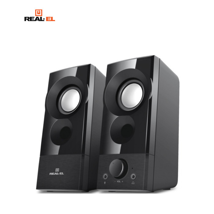 Акустична система REAL-EL S-90 Black (EL121100011)