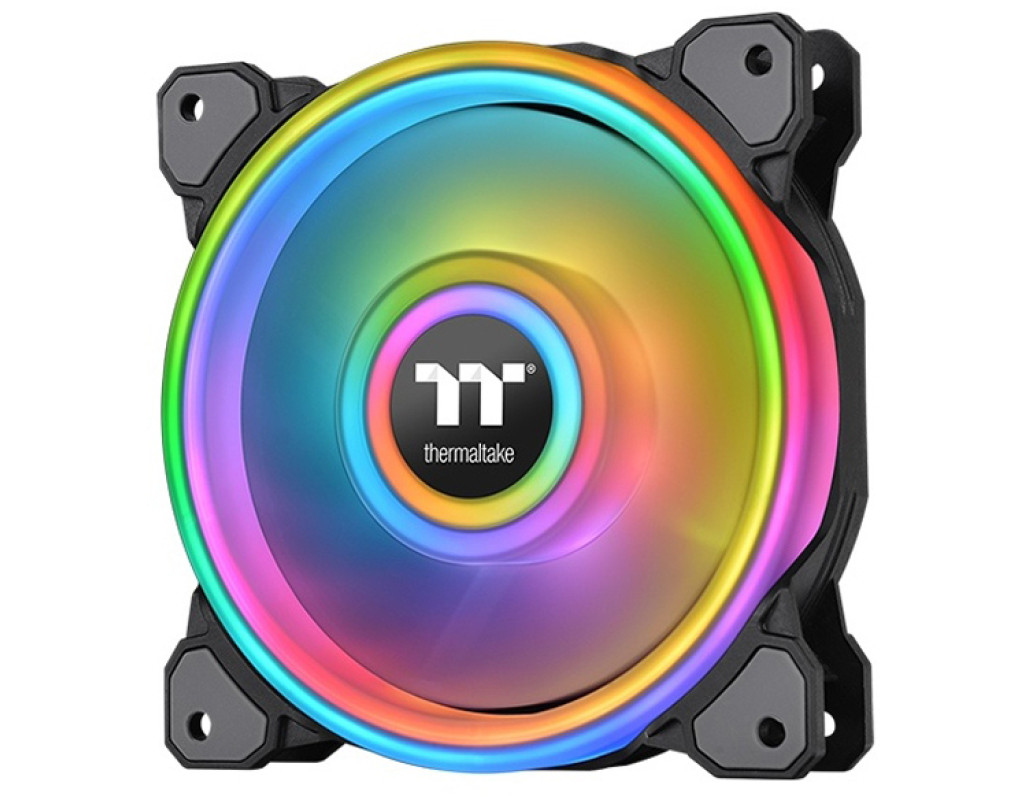 Кулер для корпуса ThermalTake Riing Quad 14 RGB Radiator Fan TT Premium Edition (CL-F089-PL14SW-C)