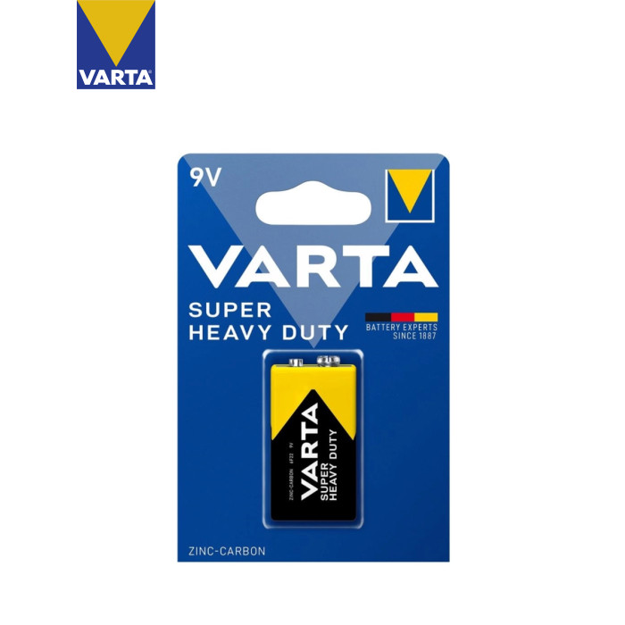 Батарейка Varta Крона 6F22 Superlife Zinc-Carbon * 1 (02022101411)