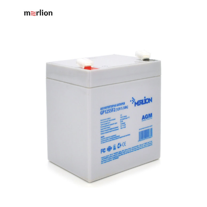 Батарея до ДБЖ Merlion 12V-5.5Ah (GP1255F2)