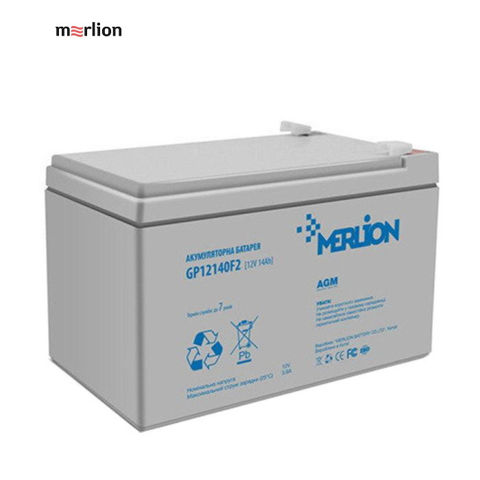 Батарея к ИБП Merlion 12V-14Ah (GP12140F2)