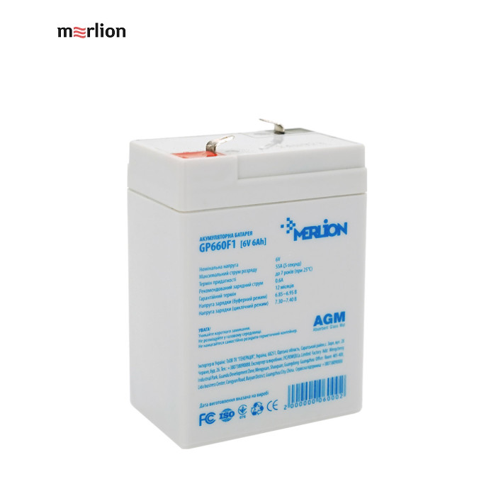 Батарея к ИБП Merlion 6V-6Ah (GP660F1)
