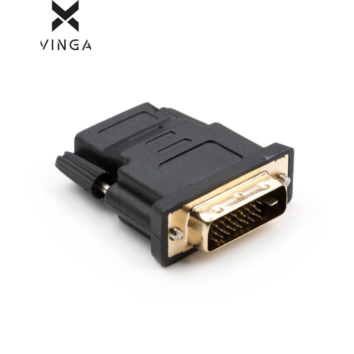 Перехідник DVI-D (male/тато) to HDMI (female/мама)