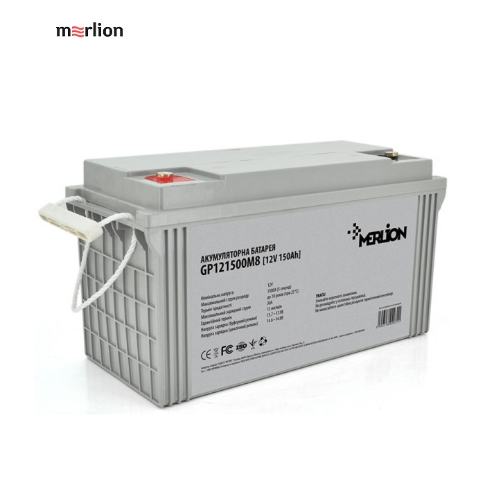 Батарея к ИБП Merlion MERLION AGM GP121500M8 12 V-150 Ah (GP121500M8)