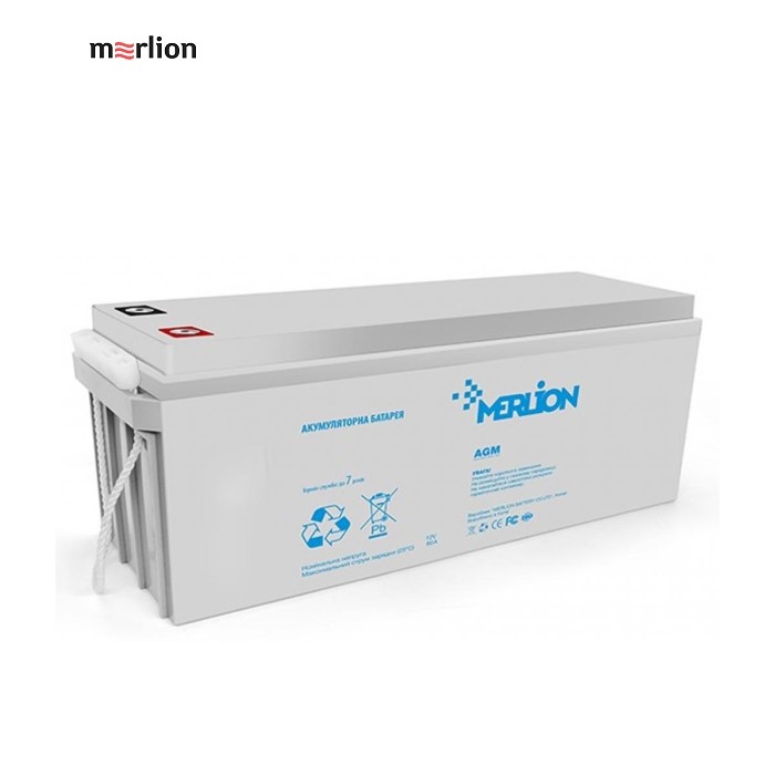 Батарея до ДБЖ Merlion 12V 250Ah (GP122500M8)