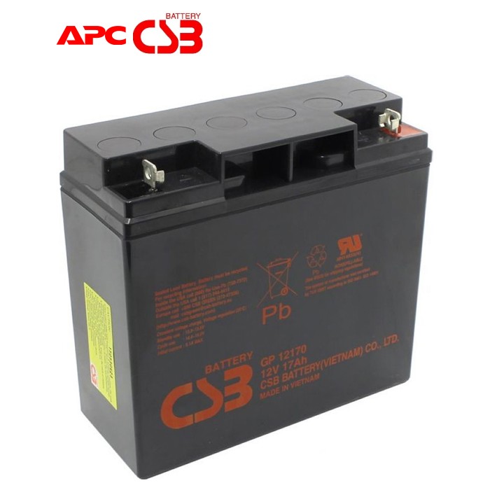 Акумуляторна батарея CSB GP12170B1, 12V 17Ah (181х77х167мм) Q4 / 96