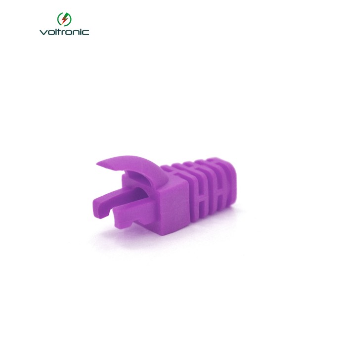 Ковпачок ізолюючий RJ-45 Purple Cat.5 / Cat.6 (100 шт / уп.) Q100