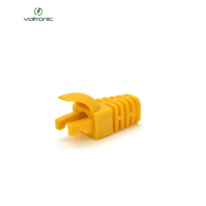 Ковпачок ізолюючий RJ-45 Orange Cat.5 / Cat.6 (100 шт / уп.) Q100