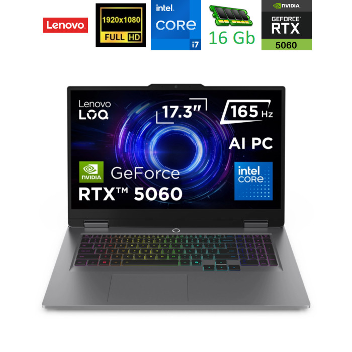 Ноутбук Lenovo LOQ 17IRX10 (83JH00D2RA)
