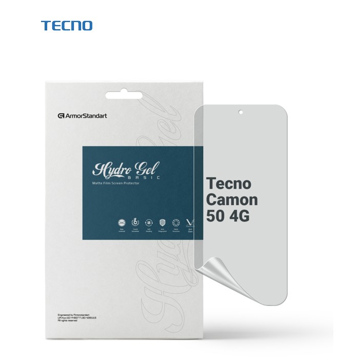 Плівка захисна Armorstandart hydrogel Matte Tecno Camon 50 4G (ARM91521)
