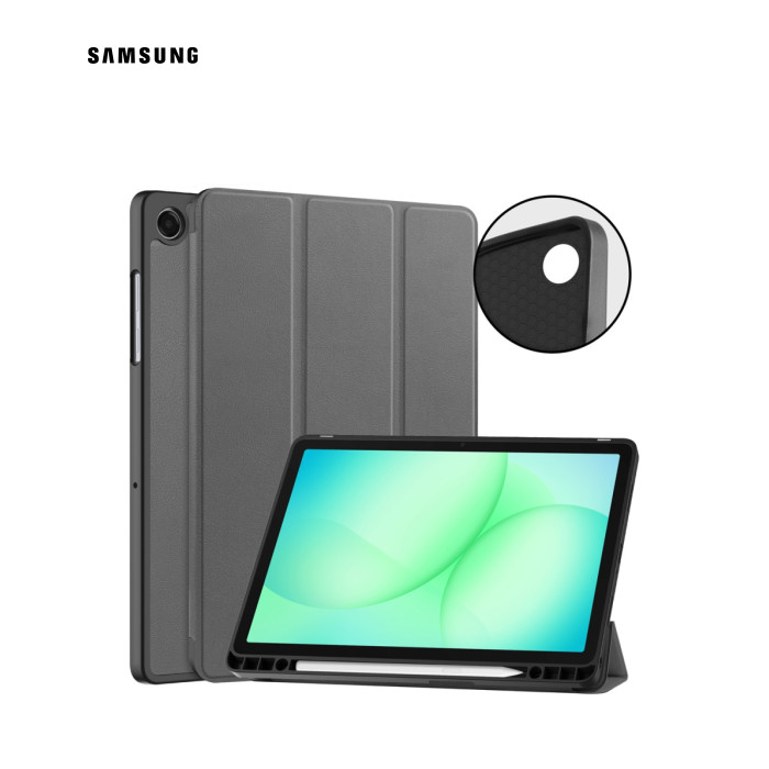 Чехол для планшета BeCover Flexible TPU Mate Samsung Galaxy Tab A11 SM-X133/X135 8.7" Grey (715587)