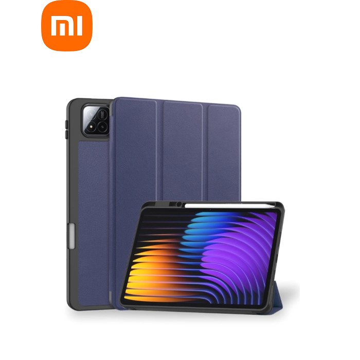 Чехол для планшета BeCover Flexible TPU Mate Xiaomi Pad 8 / 8 Pro 11.2" Deep Blue (715624)