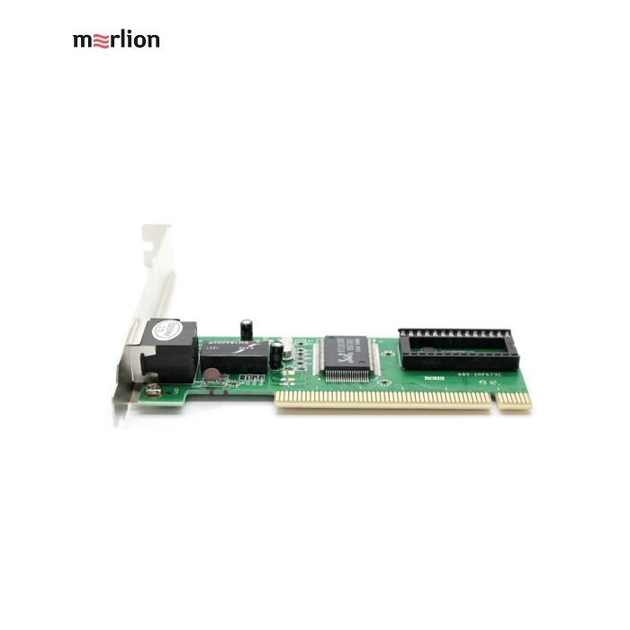 Мережевий адаптер Merlion, 8139D, 10 / 100 Мб / с LAN, PCI, Realtek, OEM Q400
