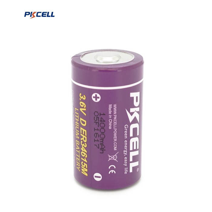 Батарейка літієва PKCELL ER34615M, 3.6V 14000mah, OEM