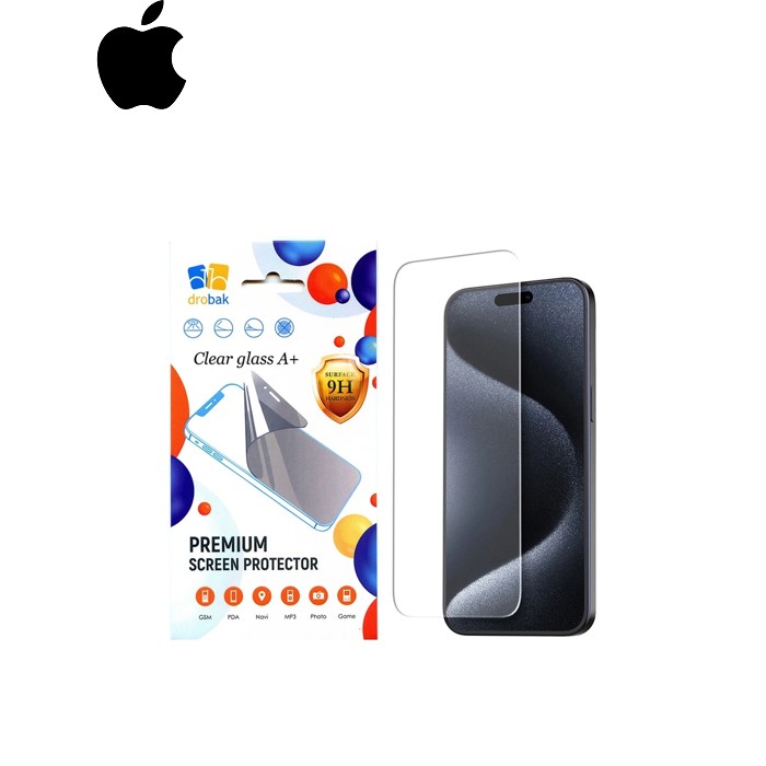 Стекло защитное Drobak Clear glass A+ Apple iPhone 17 Pro Max (151574)