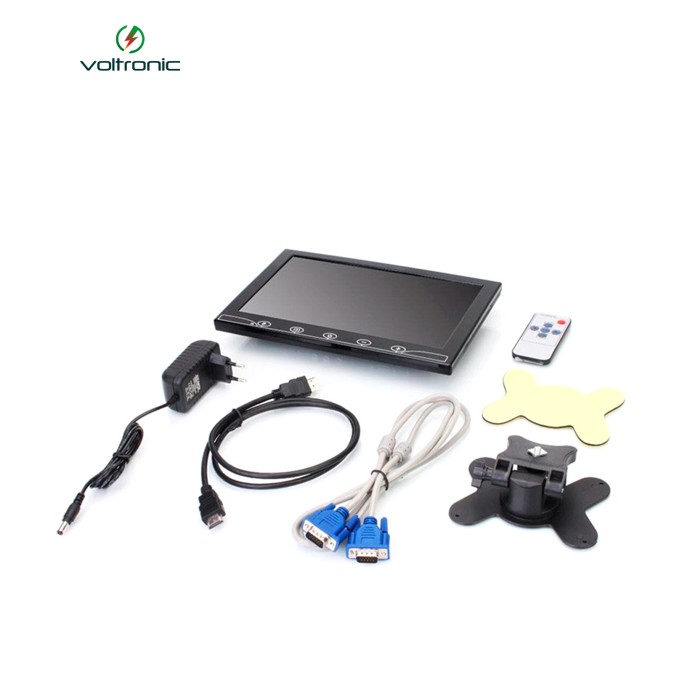 Комплектуючі до автомобільного ЖК-монітора 10.1 ", кабель VGA + кабель HDMI + кронштейн