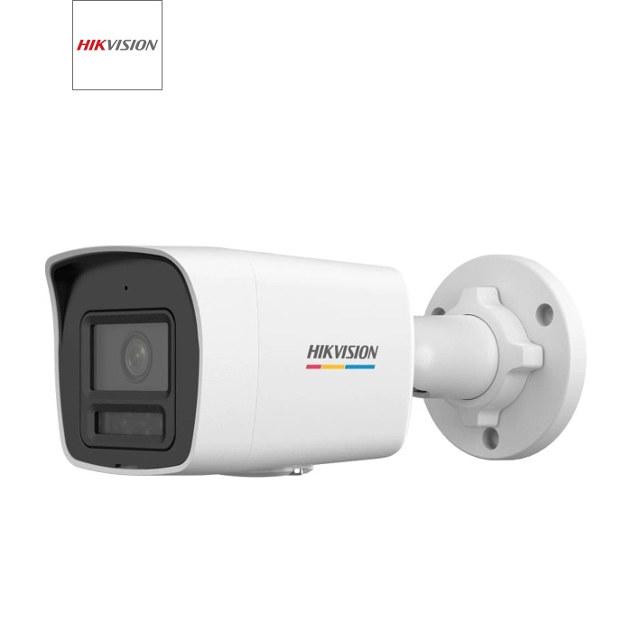 2МП Smart Hybrid Light циліндрична камера Hikvision з мікрофоном DS-2CD1027G3-LIUF (2.8мм)