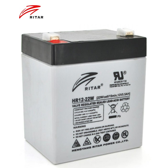 Батарея к ИБП Ritar HR1222W, 12V-5.0Ah (HR1222W)
