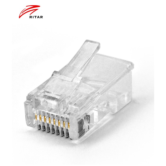 Конектор RITAR RJ-45 8P8C UTP Cat-5 (1000 шт / уп.) Q10