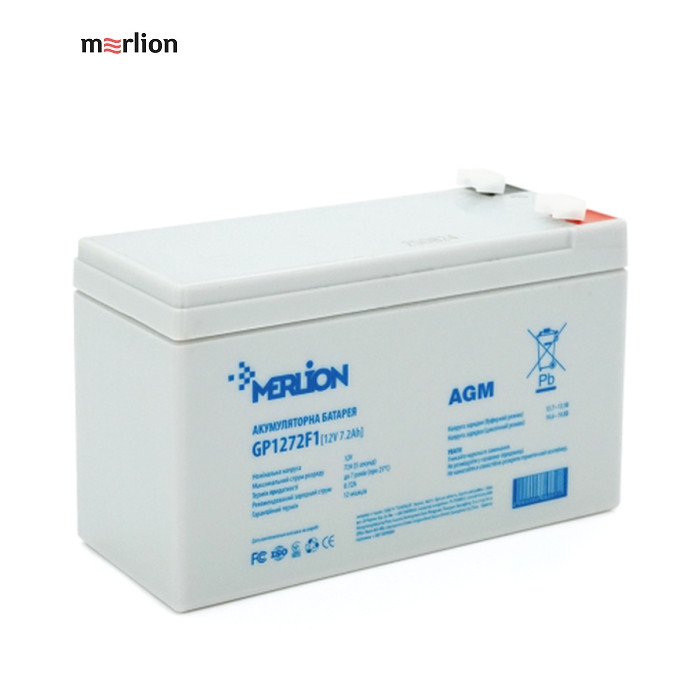 Батарея к ИБП Merlion 12V-7.2Ah (GP1272F1)