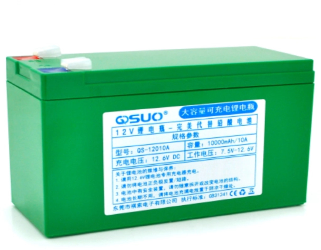 Батарея к ИБП QiSuo Li-ion 12V 10A (QS-12010A)