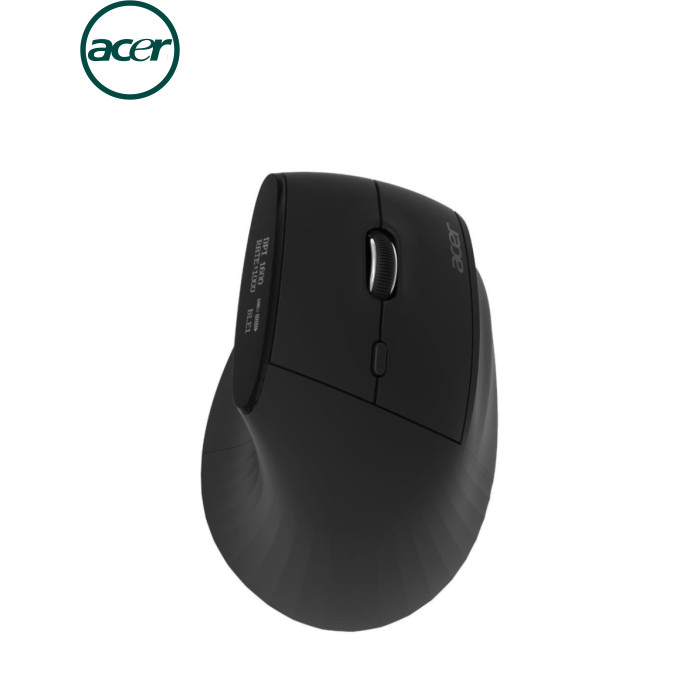 Мышка Acer Smart Fit Vertical Wireless Black (HP.EXPBG.020)