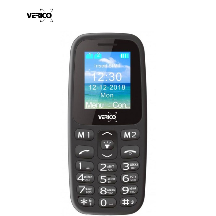 Мобильный телефон Verico Classic A183 Black (4713095608247)