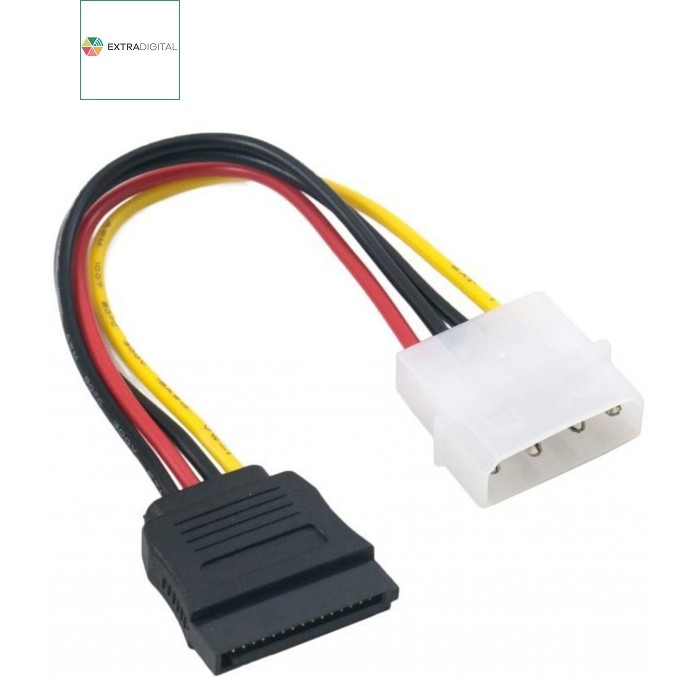 Кабель живлення SATA power 0.16m Extradigital (KBP1660)