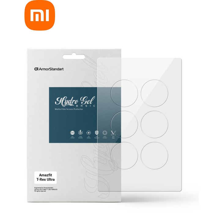 Пленка защитная Armorstandart Matte hydrogel Amazfit T-Rex Ultra 6 pcs (ARM91978)