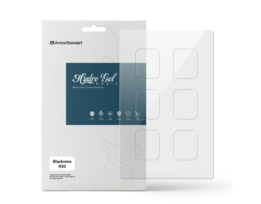 Пленка защитная Armorstandart Matte hydrogel Blackview R50 6 pcs (ARM92004)