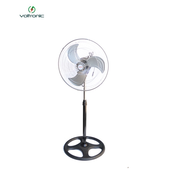Вентилятор підлоговий метал OP-4531 R18, поворот 120 &deg;, 3 режими, 220V, White, ціна за ящик (3шт), Box