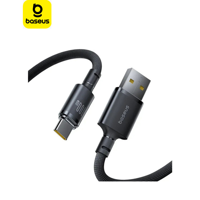 Дата кабель USB 2.0 AM to USB-C 1.0m 100W/7.5W black Baseus (E0426W01)