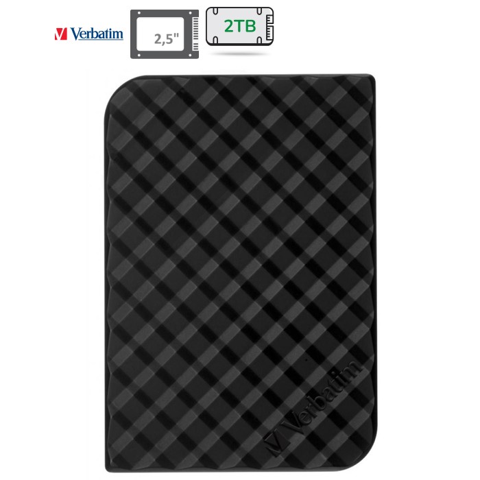 Внешний жесткий диск 2.5" 2TB Verbatim (53195)
