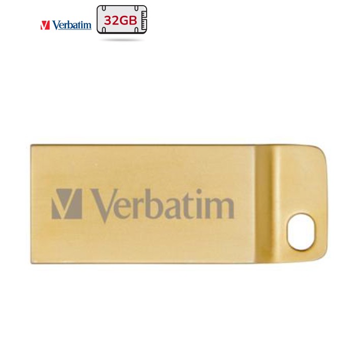 USB флеш накопичувач Verbatim 32GB Metal Executive Gold USB 3.0 (99105)