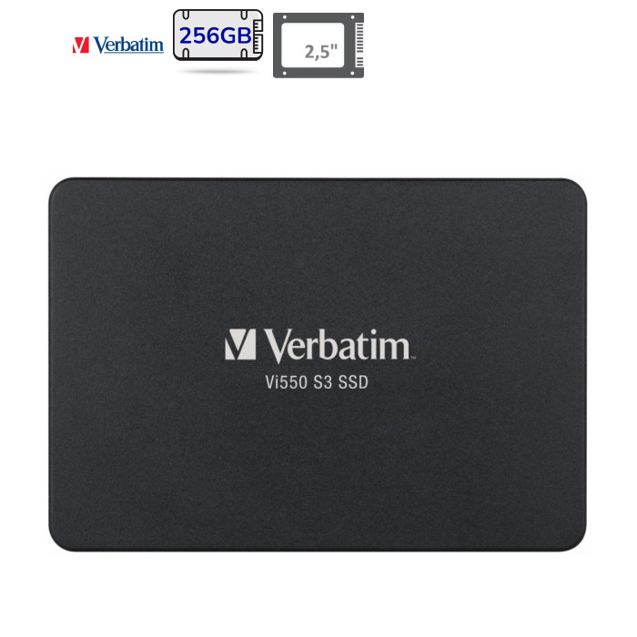 Накопичувач SSD 2.5" 256GB Verbatim (49351)