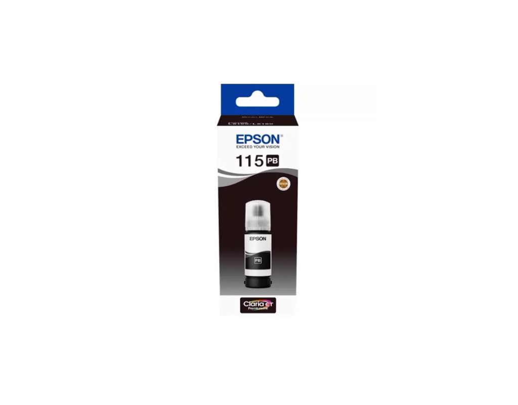Контейнер с чернилами Epson 115 EcoTank PhotoBlack (C13T07D14A)