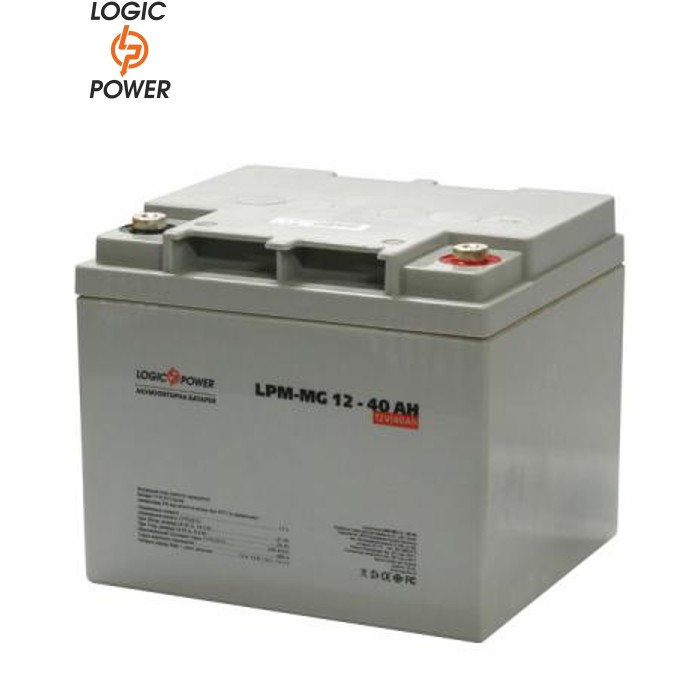 Батарея к ИБП LogicPower LPM MG 12В 40Ач (3874)