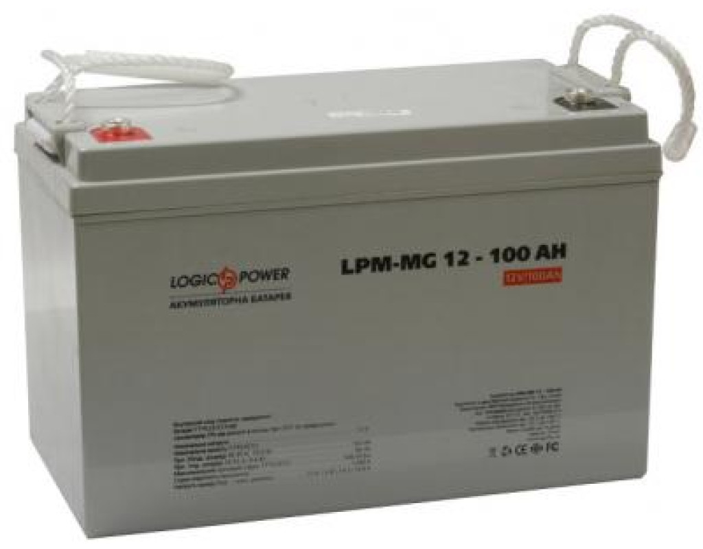 Батарея к ИБП LogicPower LPM MG 12В 100 Ач (3877)