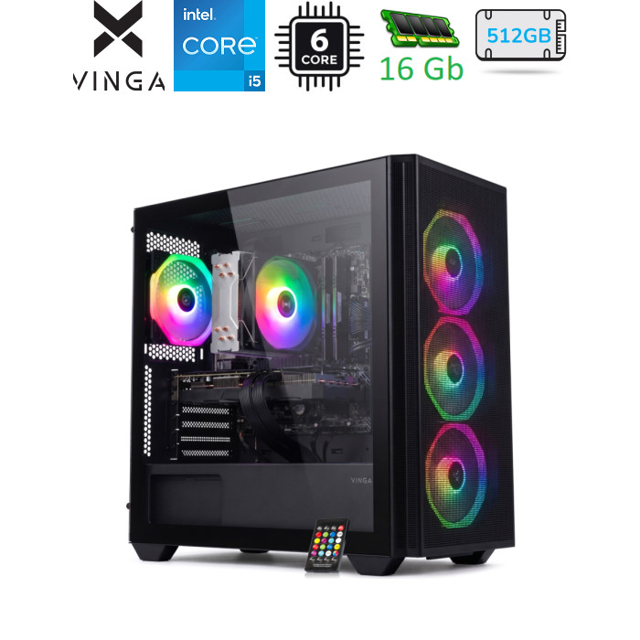 Компьютер Vinga Wolverine D9043 (I5M16G30506GB.D9043)