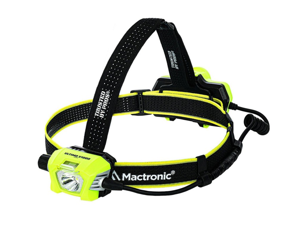 Фонарь Mactronic Ultimo X1000 (1000 Lm) Cool White/Red Type-C Recharg Helmet Kit (PHL0012) (DAS303693)