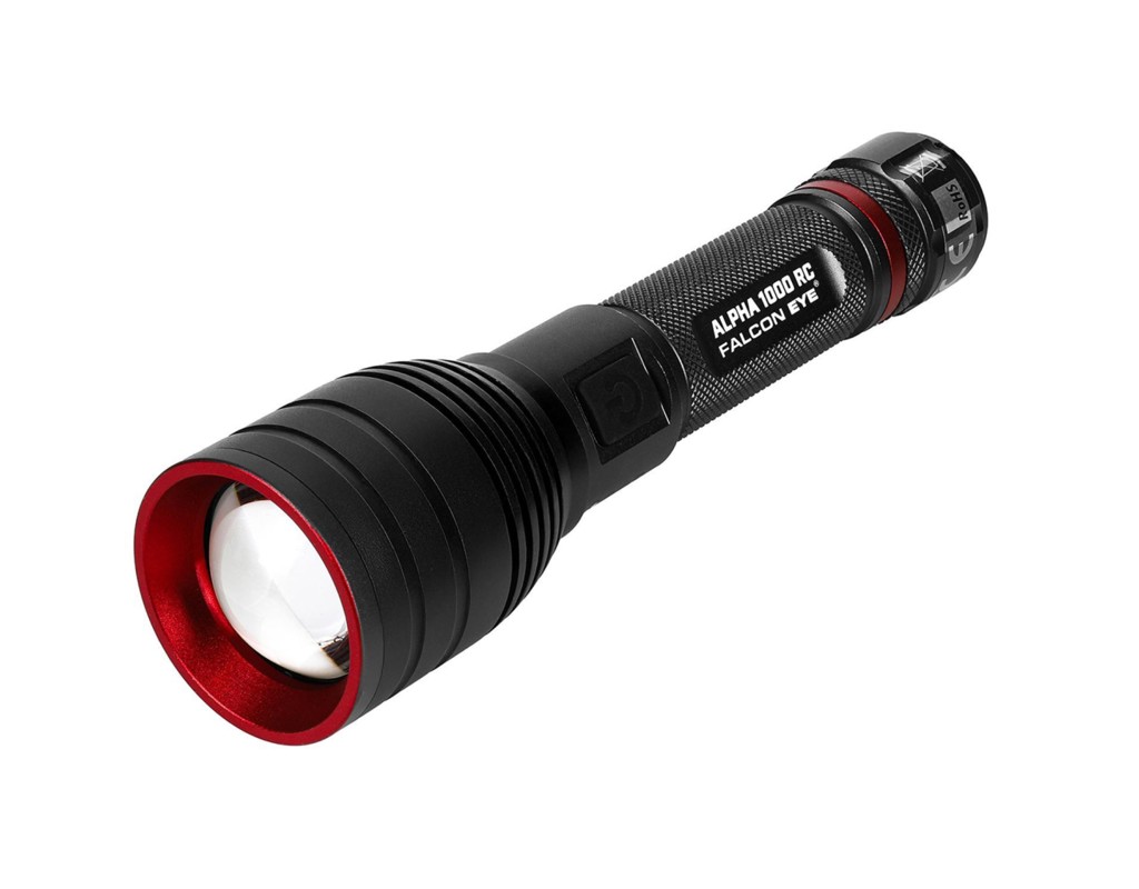 Ліхтар Falcon Eye тактичний Alpha 1000 RC (1000 Lm) Focus Rechargeable Type-C (FHH0122) (DAS303957)