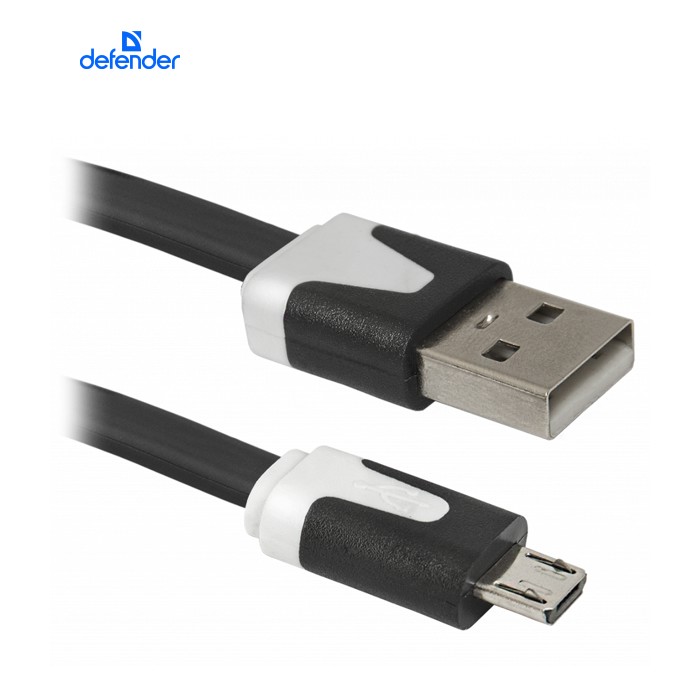 Дата кабель USB 2.0 AM to Micro 5P 1.0m Defender (87475)