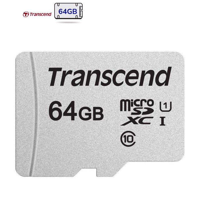 Карта пам'яті Transcend 64GB microSDXC class 10 UHS-I U1 (TS64GUSD300S)