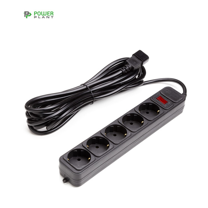 Мережевий фільтр живлення PowerPlant PPUA10M50S5