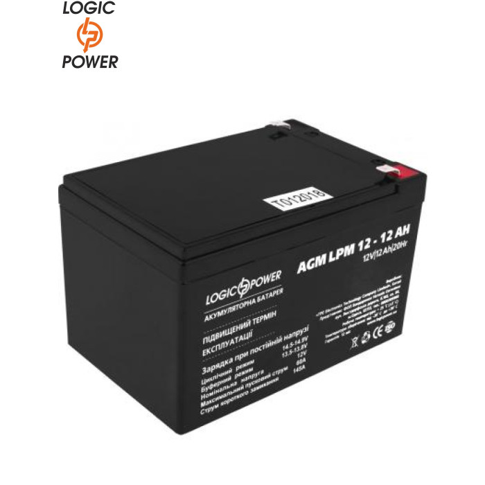Батарея к ИБП LogicPower LPM 12В 12Ач (6550)