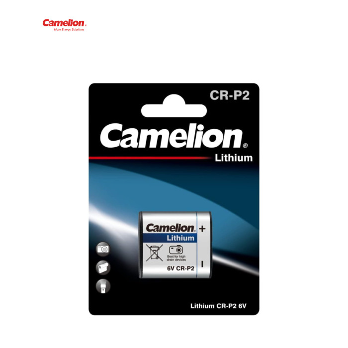 Батарейка CR-P2 Photo 6V 1400mAh Lithium BP1 Camelion (CR-P2-BP1)