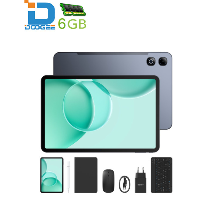 Планшет Doogee Tab G6 Max 13.4" 6/256GB 4G (LTE) Grey VIP Edition (6923740291382)