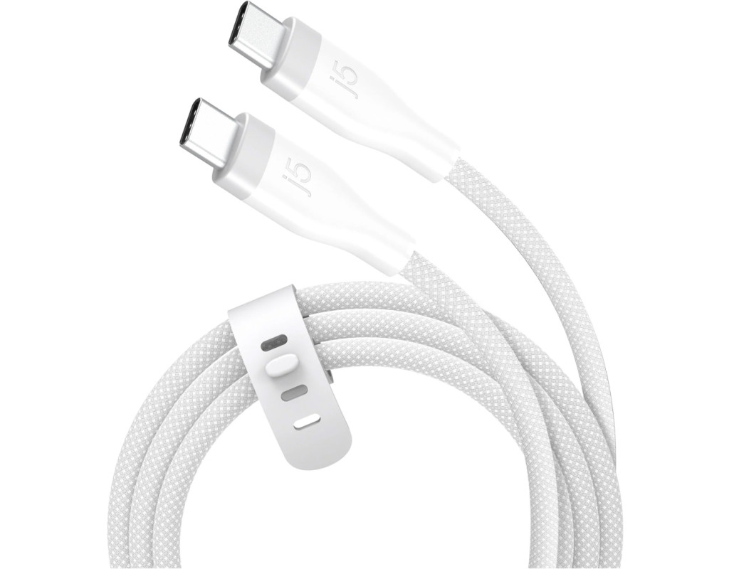 Дата кабель USB-C to USB-C 1.8m 60W (20V/3A) premium J5create (JUCX18L18W-N)
